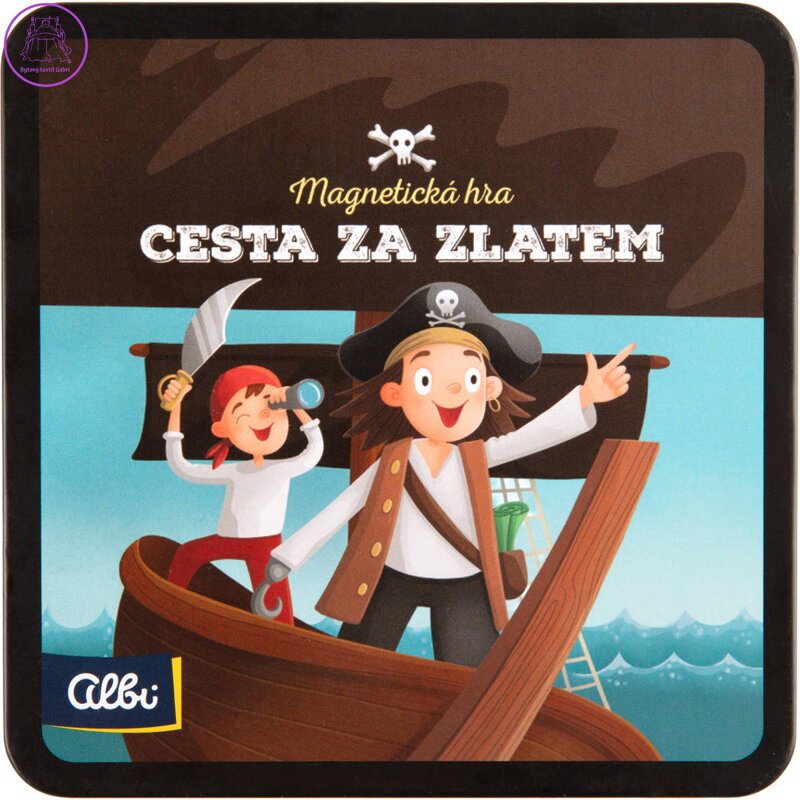 ALBI HRA Cesta za zlatem magnetická *SPOLEČENSKÉ HRY*