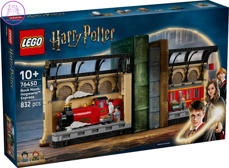 LEGO HARRY POTTER Knižní zarážka: Spěšný vlak 76450 STAVEBNICE