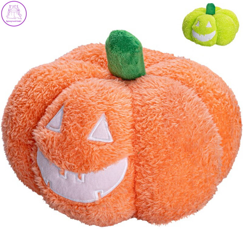 PLYŠ Dýně 20cm svítící ve tmě 2 barvy *PLYŠOVÉ HRAČKY*