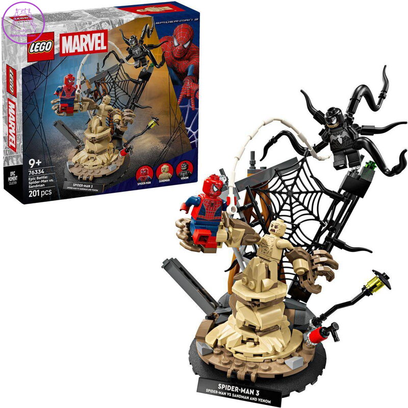 LEGO MARVEL Epický souboj: Spiderman vs. Sandman 76334 STAVEBNICE