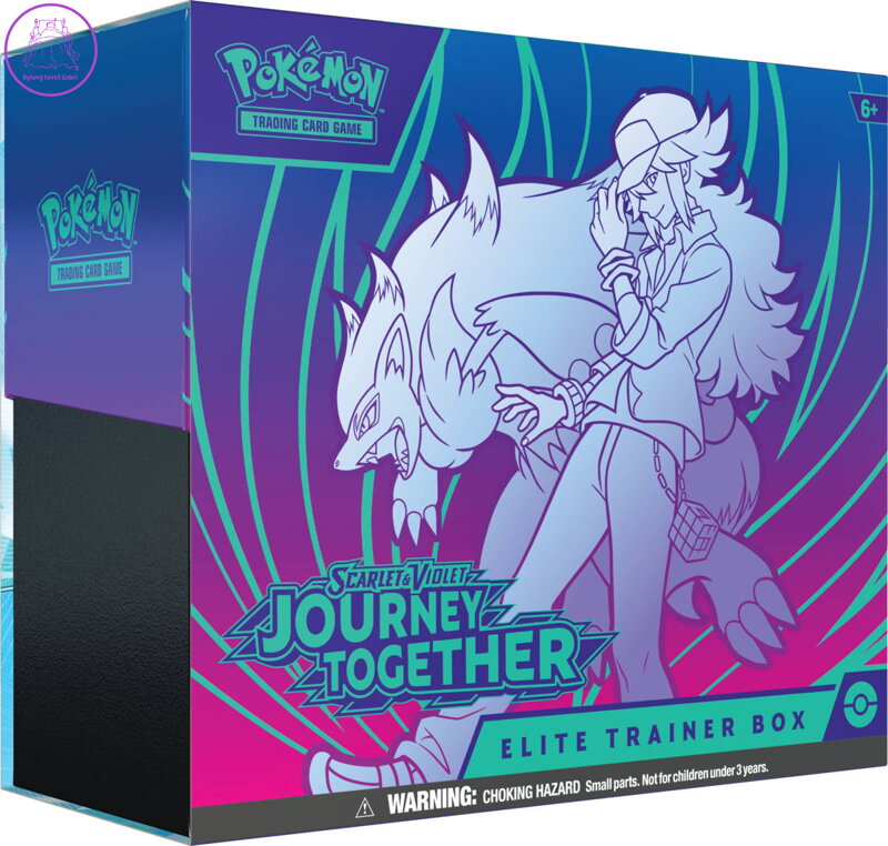 Hra Pokémon TCG SV09 Journey Together Elite Trainer Box 9x booster s doplňky
