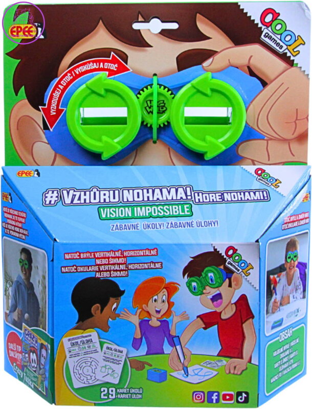 EP Line Hra Cool Games Vzhůru nohama Vision Impossible *SPOLEČENSKÉ HRY*