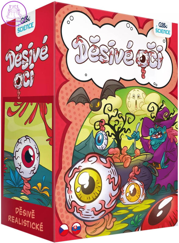 ALBI SCIENCE Děsivé oči dětská vědecká sada v plechovce