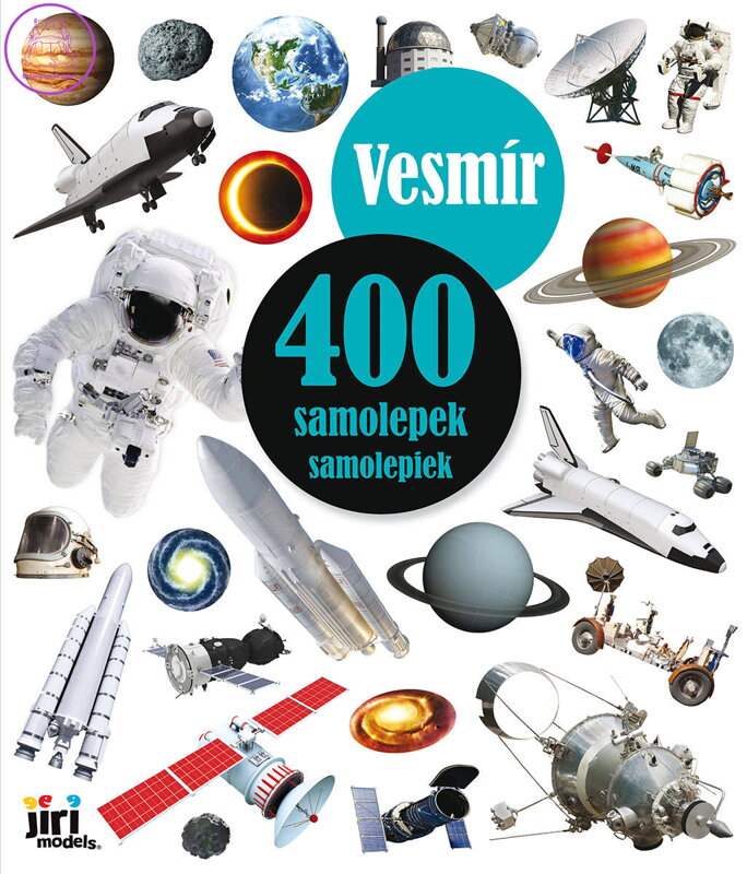JIRI MODELS 400 samolepek Vesmír JIRI MODELS 400 samolepek Vesmír