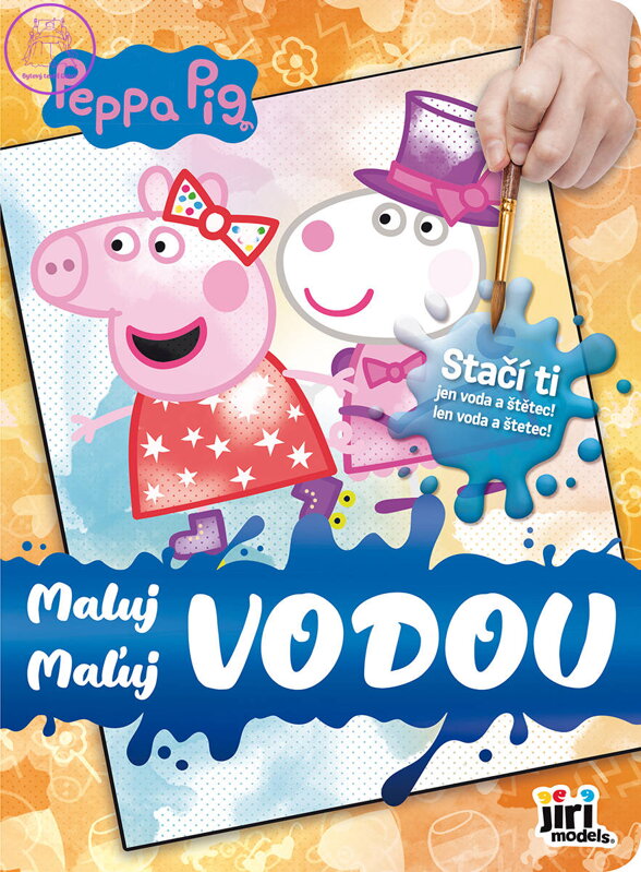 JIRI MODELS Maluj vodou Peppa Pig I. omalovánky