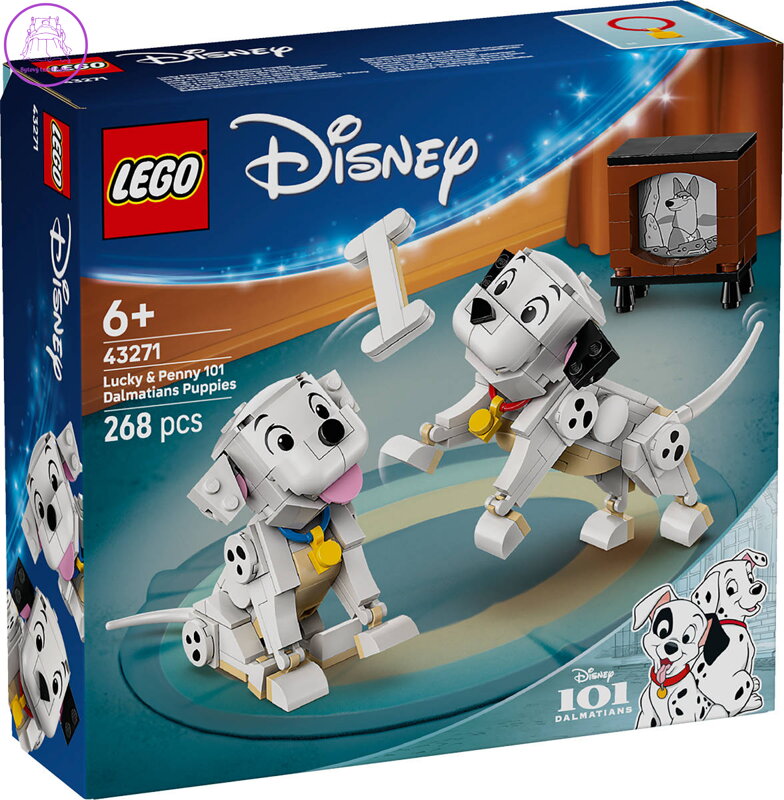 LEGO DISNEY Štístko a Penny 101 Dalmatinů 43271 STAVEBNICE