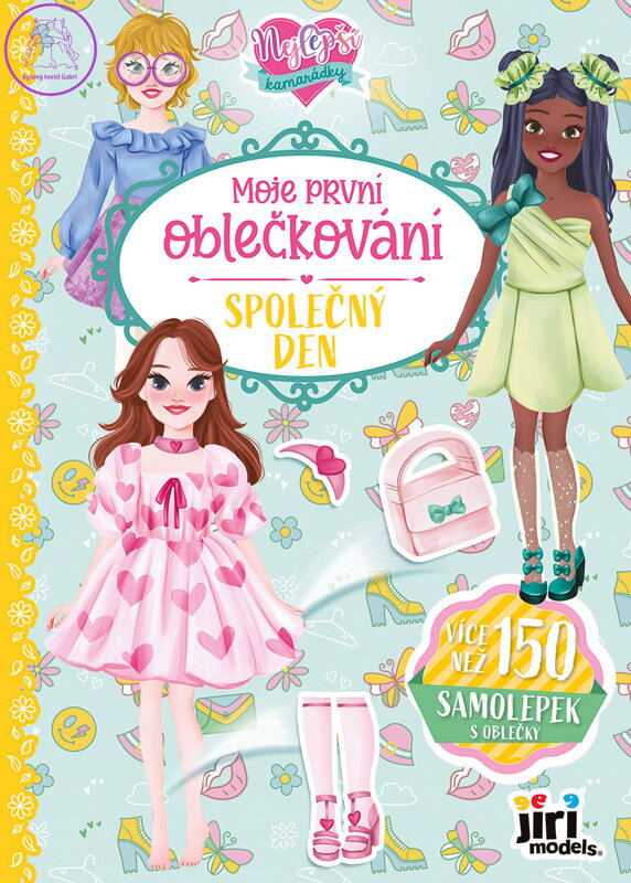 JIRI MODELS Moje první oblečkování Společný den 150+ samolepek