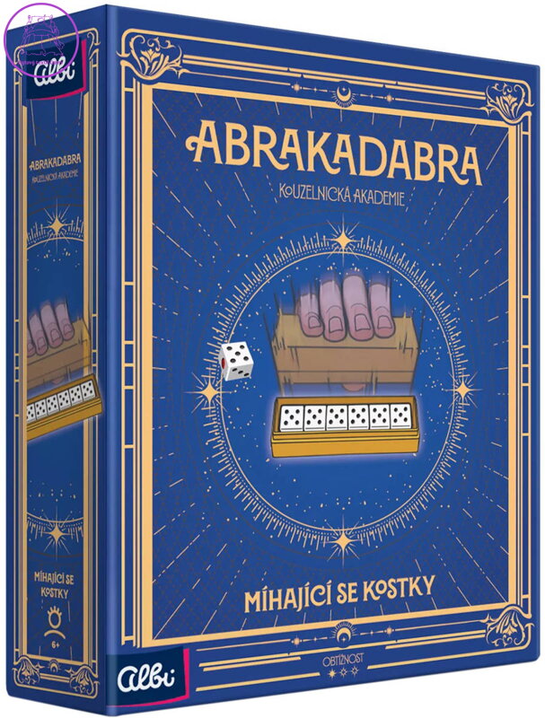 ALBI Abrakadabra Kouzelnická akademie Míhající se kostky