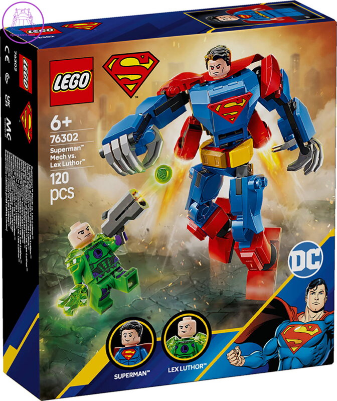 LEGO BATMAN MOVIE Superman vs. Lex Luthor 76302 STAVEBNICE