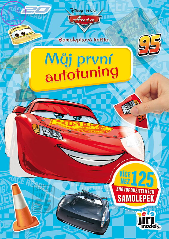 JIRI MODELS Můj první autotuning Auta (Cars) 125+ samolepek JIRI MODELS Můj první autotuning Auta (Cars) 125+ samolepek