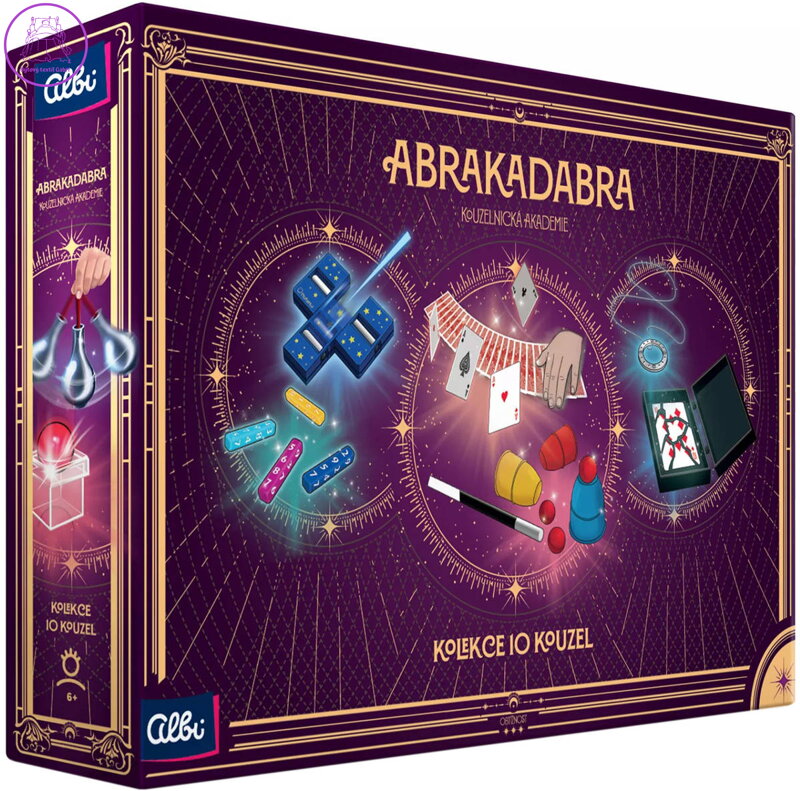 ALBI Abrakadabra Kouzelnická akademie kolekce 10 kouzel