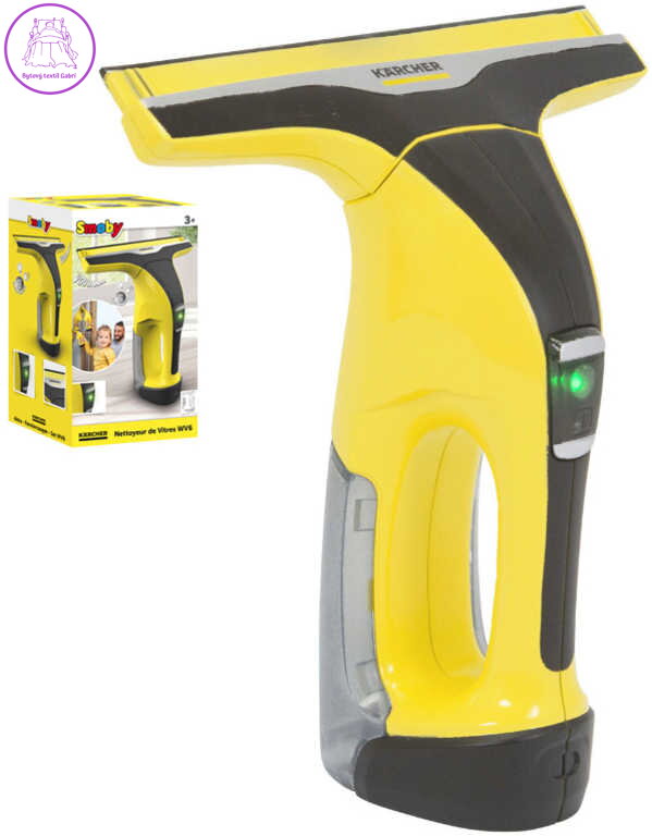 SMOBY Karcher WV6 dětský čistič oken žlutý na baterie Světlo Zvuk