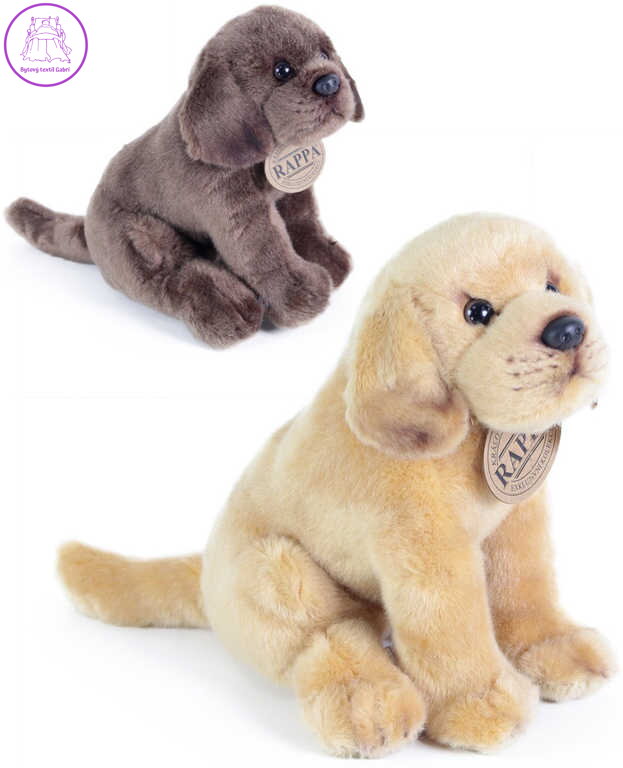 PLYŠ Pes labrador 20cm sedící 2 barvy*PLYŠOVÉ HRAČKY*