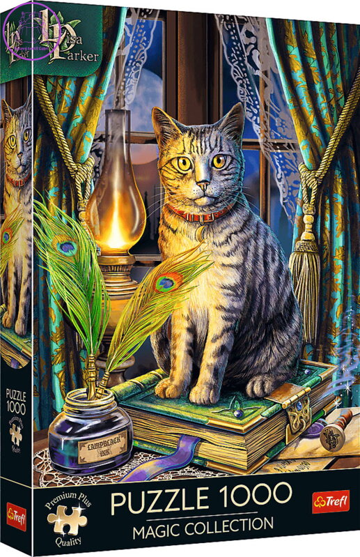 TREFL PUZZLE Magic Collection Kniha stínů 48x68cm skládačka 1000 dílků