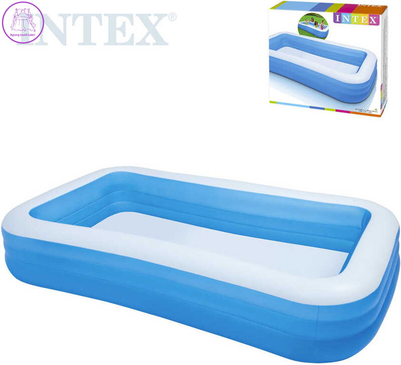INTEX Bazén nafukovací rodinný 305x183x56cm obdelníkový 58484