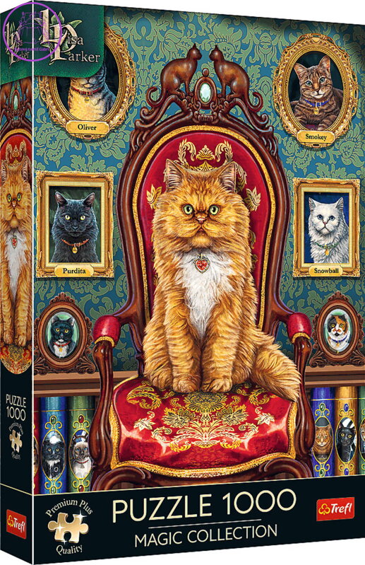 TREFL PUZZLE Magic Collection Šílené kočky 48x68cm skládačka 1000 dílků