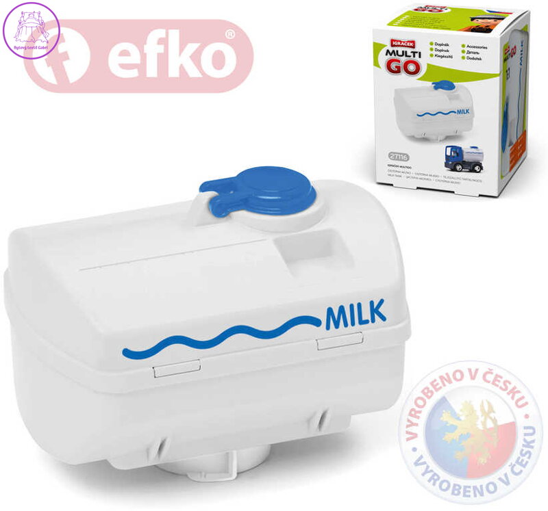 EFKO IGRÁČEK MultiGO Cisterna mléko doplněk v krabičce