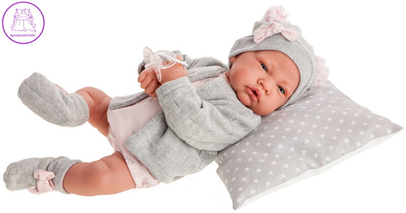 ANTONIO JUAN Panenka miminko Nacida 40cm realistické provedení měkká