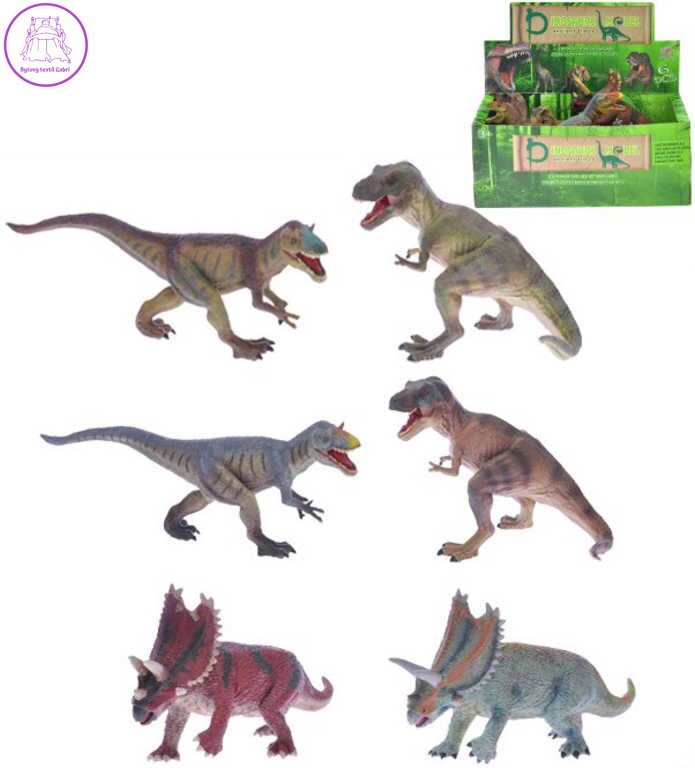 Dinosaurus 20-30cm plastový ještěr různé druhy a barvy