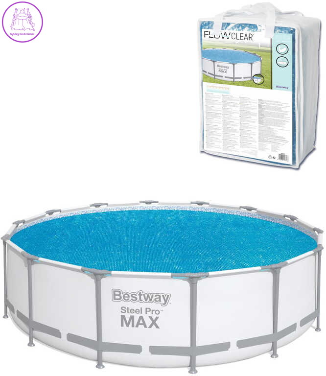 BESTWAY Solární plachta 4,17 m na bazén 4,27 m (427 cm)  58252