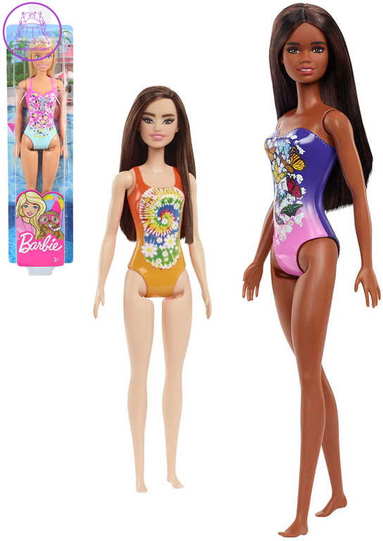 MATTEL BRB Panenka Barbie 29cm v plavkách 5 druhů