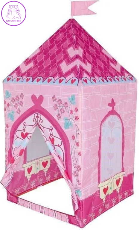 Stan dětský holčičí hrad pro princezny 75x75x160cm v krabici