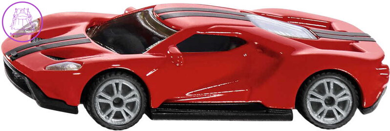 SIKU Auto Ford GT40 červený model kov 1526