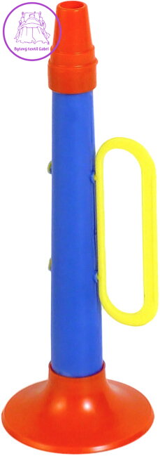 SMĚR Trubka barevná dětská 20cm plast *HUDEBNÍ NÁSTROJE*