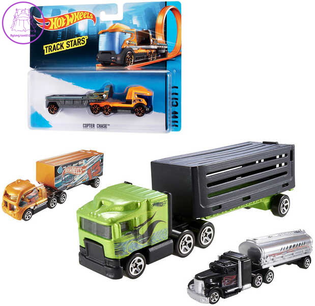 HOT WHEELS Auto tahač Legendy 6 druhů Kamiony
