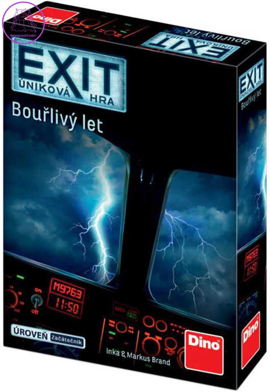 DINO Hra úniková exit Bouřlivý let *SPOLEČENSKÉ HRY*