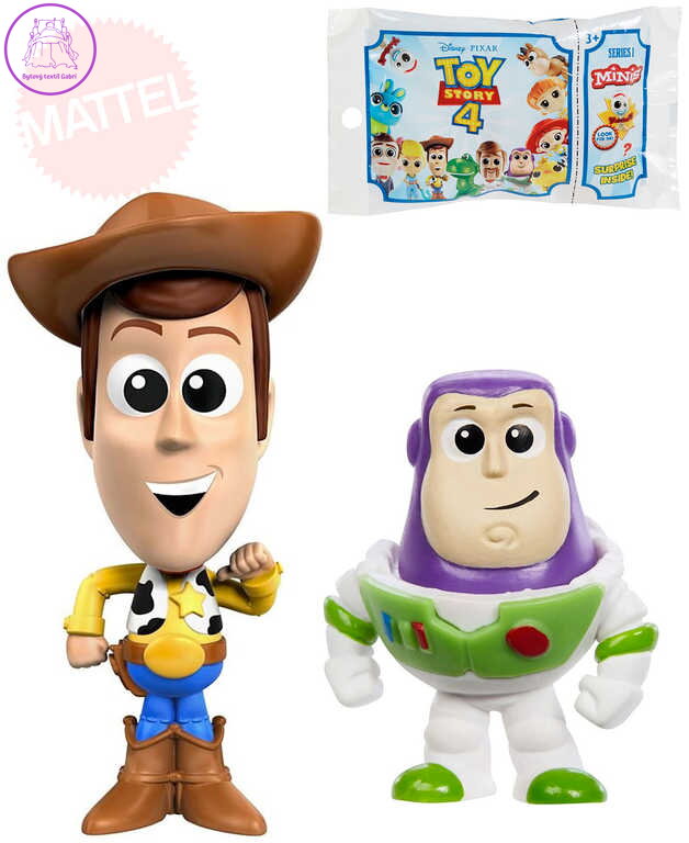 MATTEL Toy Story 4 figurka (Příběh hraček) různé druhy s překvapením