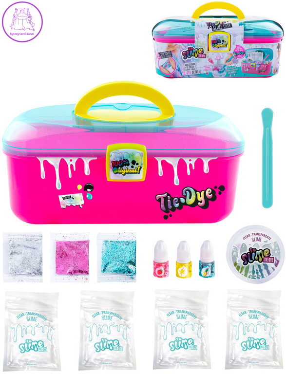 EP Line So Slime sliz duhový voňavý velký kreativní set v kufříku