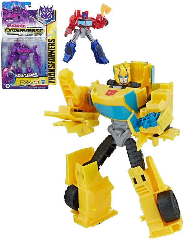 HASBRO TRANSFORMERS Cyberverse transformace 5-7 kroků figurka různé druhy