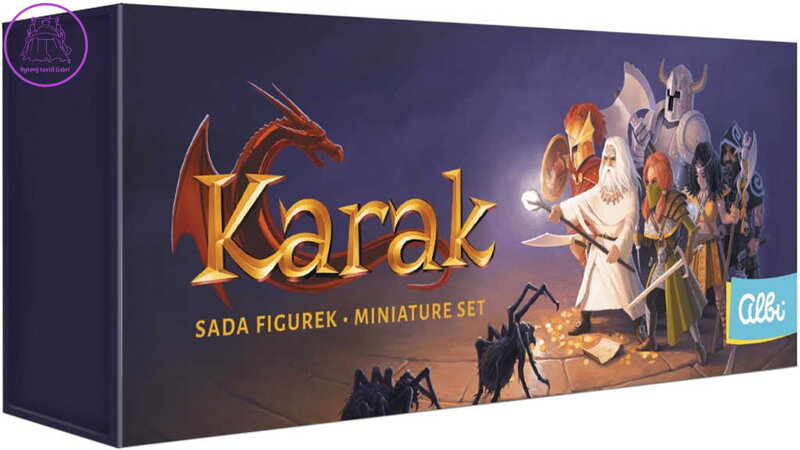 ALBI HRA Karak set 6 figurek rozšíření k základní hře v krabici