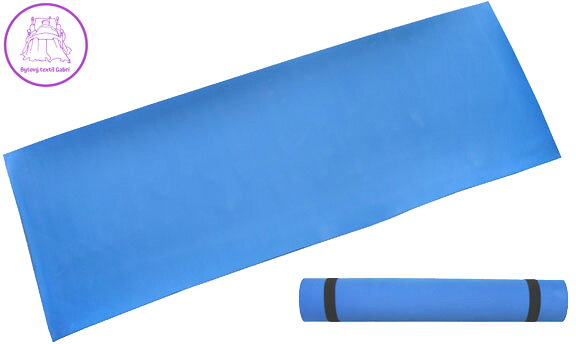 ACRA Podložka modrá gymnastická pěnová 173x61cm na cvičení fitness