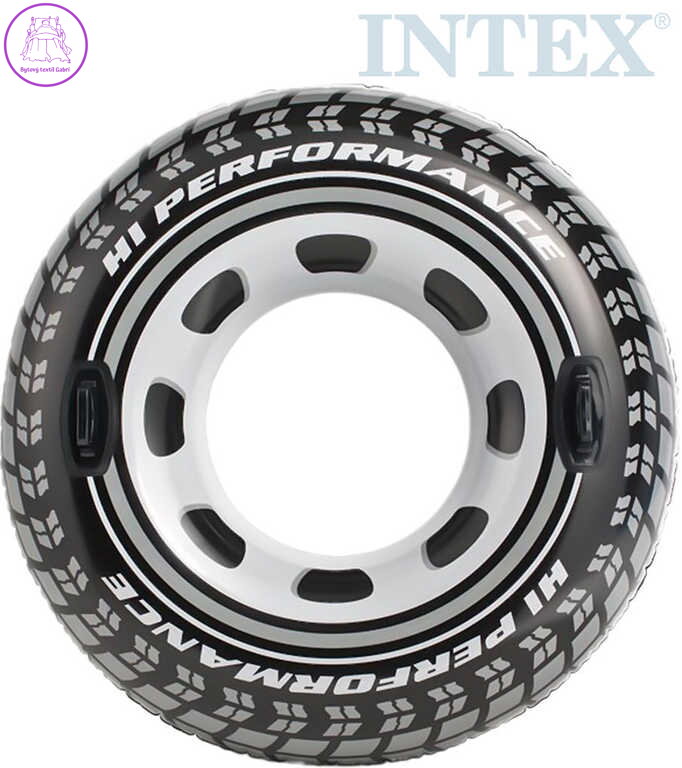 INTEX Kruh dětský nafukovací 114cm pneumatika plavací kolo s úchyty do vody 56268
