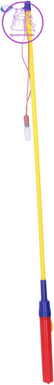 Hůlka barevná držák na lampion na baterie 60cm plast Světlo