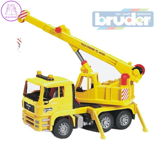 BRUDER 02754 (2754) Nákladní auto MAN - jeřáb stavební