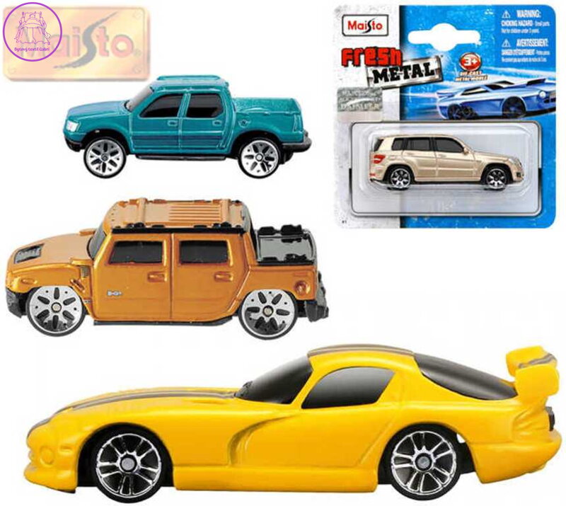 MAISTO Auto kovové model různé druhy a značky na kartě 15099