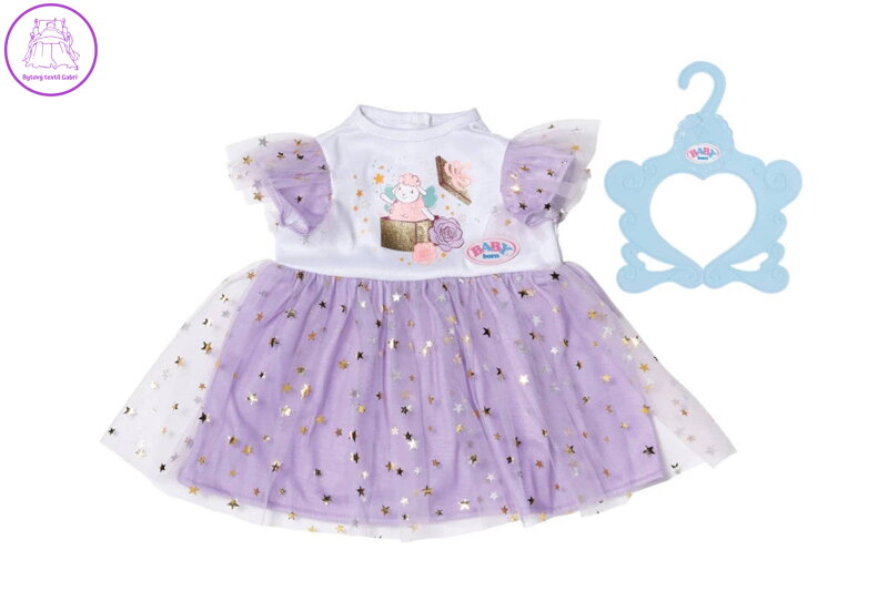 BABY BORN Šatičky Lila s tutu pro panenky 43cm