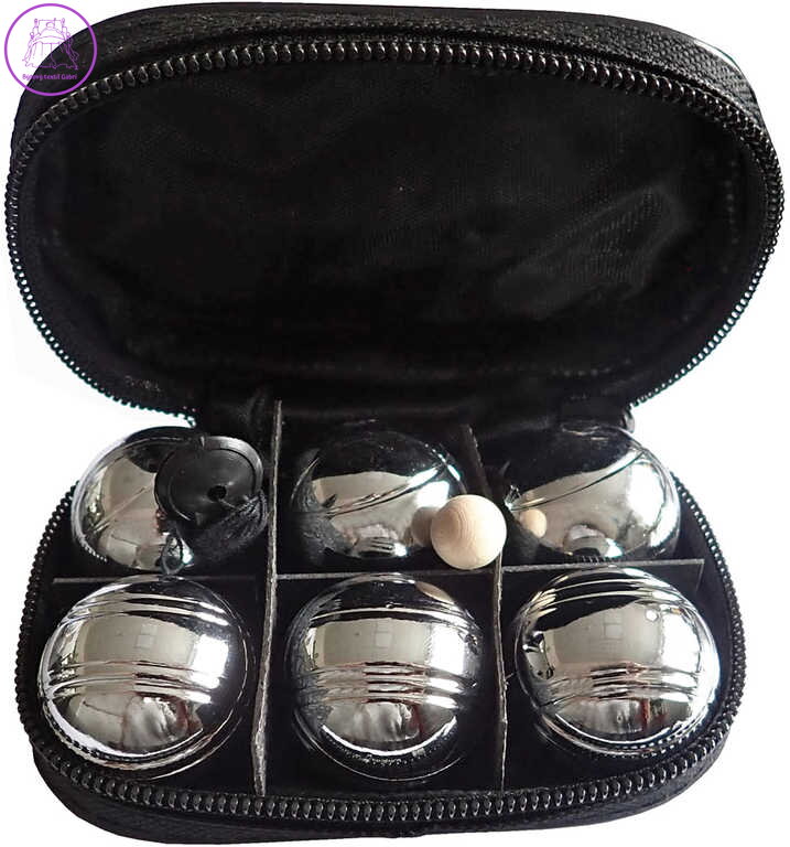 ACRA Petanque mini 6 koulí chromované koule