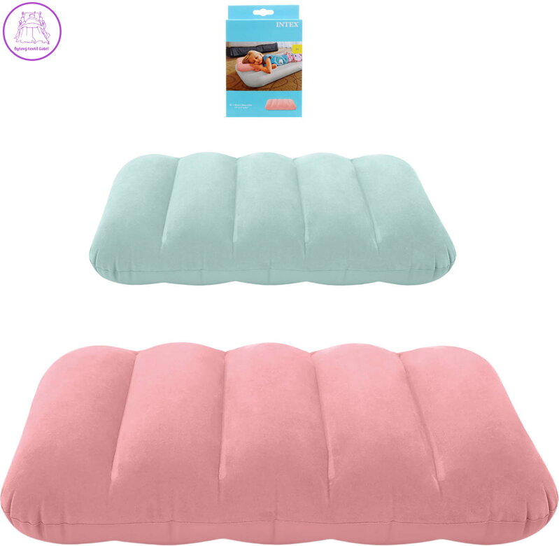 INTEX  Polštář nafukovací Kidz relaxační pastelový 2 barvy 68676