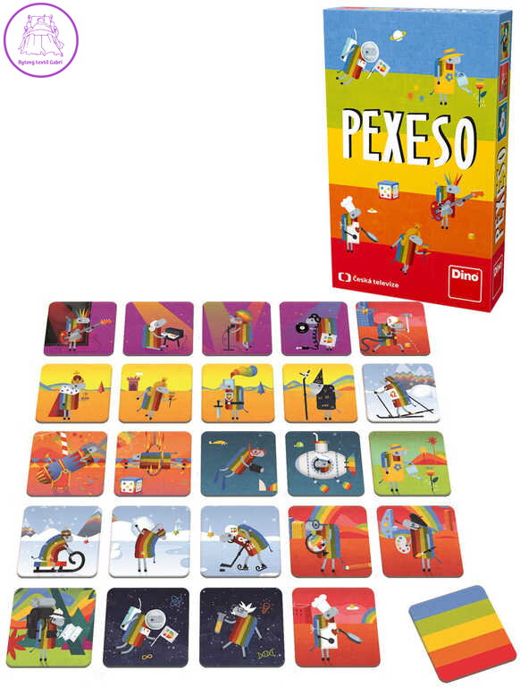 DINO Hra Pexeso ČT Déčko ovečky *SPOLEČENSKÉ HRY*