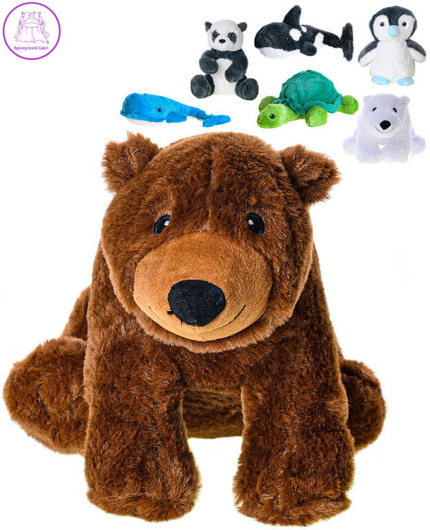 PLYŠ Ecobuddies zvířátko 25cm 7 druhů *PLYŠOVÉ HRAČKY*