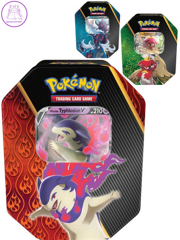 ADC Hra Pokémon TCG: Divergent Powers Tin 4x booster v kovovém boxu 3 druhy