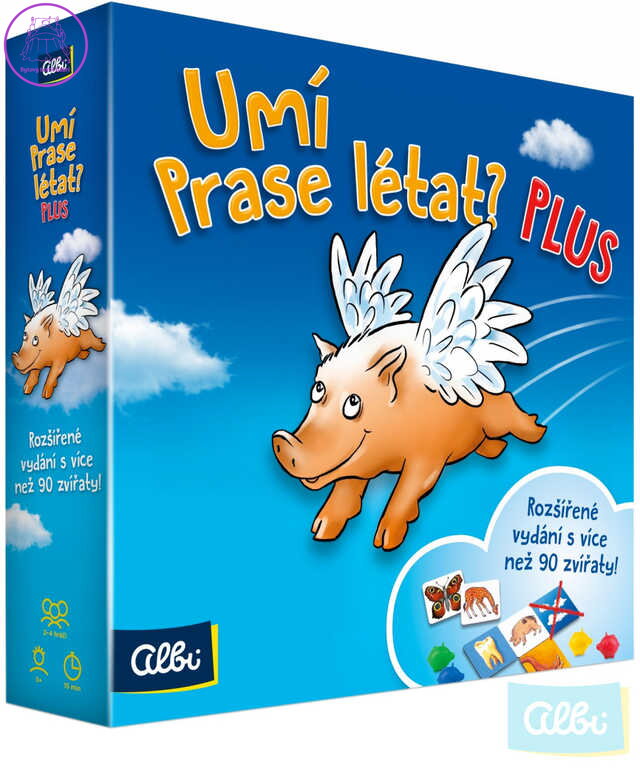 ALBI HRA Umí prase létat? Plus rozšířená verze *SPOLEČENSKÉ HRY*