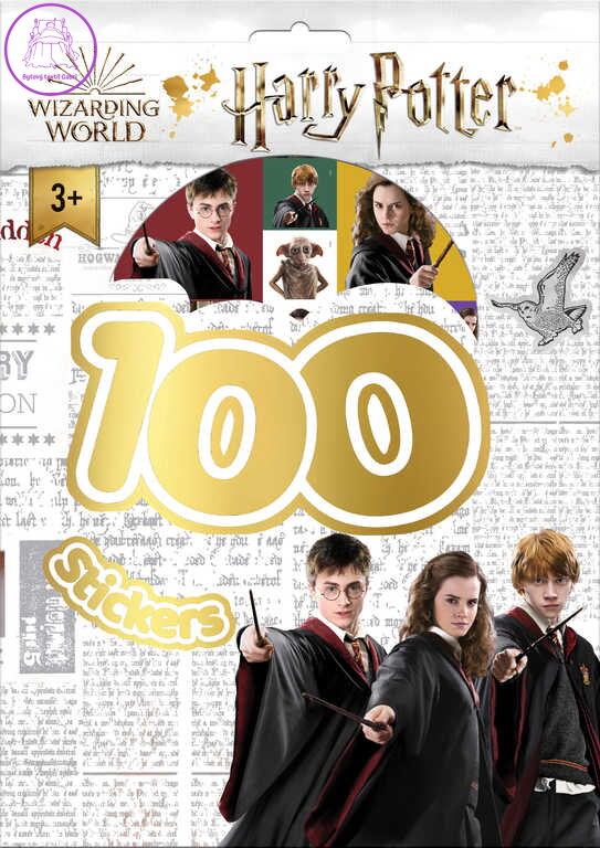 JIRI MODELS 100 samolepek + omalovánky Harry Potter