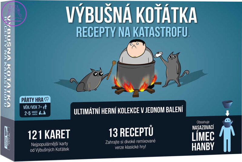ADC Hra Výbušná koťátka: Recepty na katastrofu *SPOLEČENSKÉ HRY*