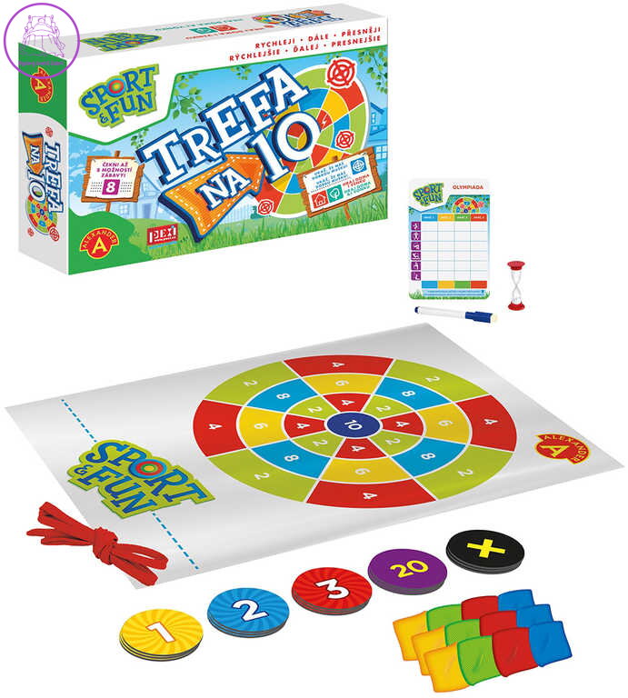 ALEXANDER Hra Sport and fun Trefa na 10 *SPOLEČENSKÉ HRY*