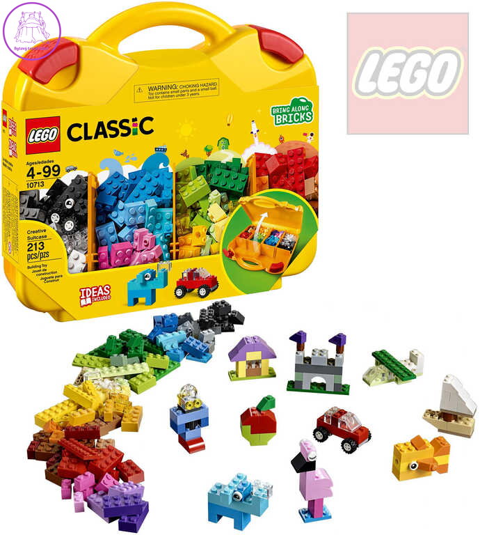 LEGO CLASSIC Kreativní kufřík STAVEBNICE 10713